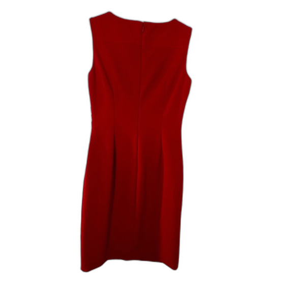 Calvin Klein Sleeveless Red Mini Dress Bodycon - Picture 8 of 8